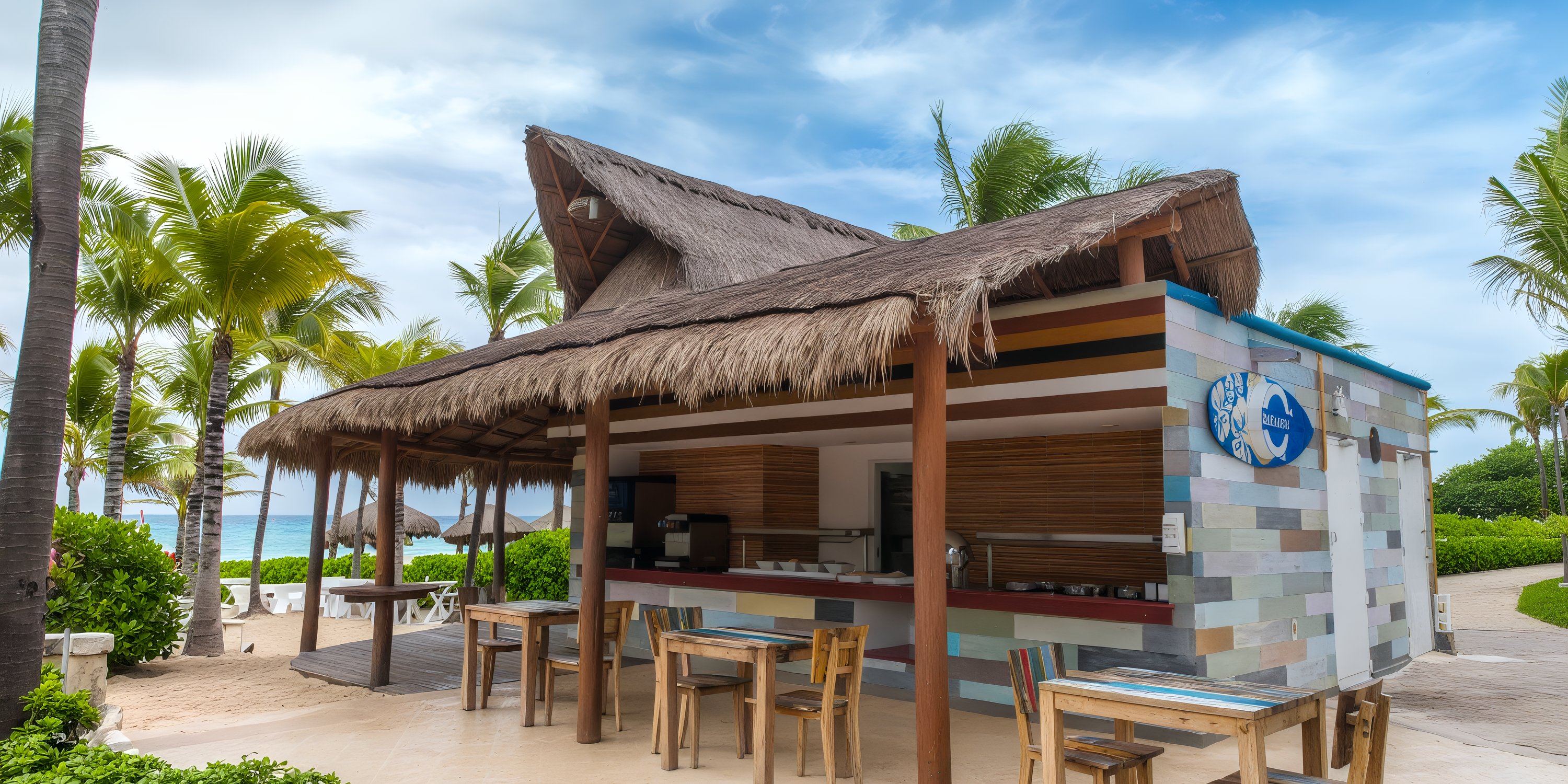 Sandos Playacar Beach Bar